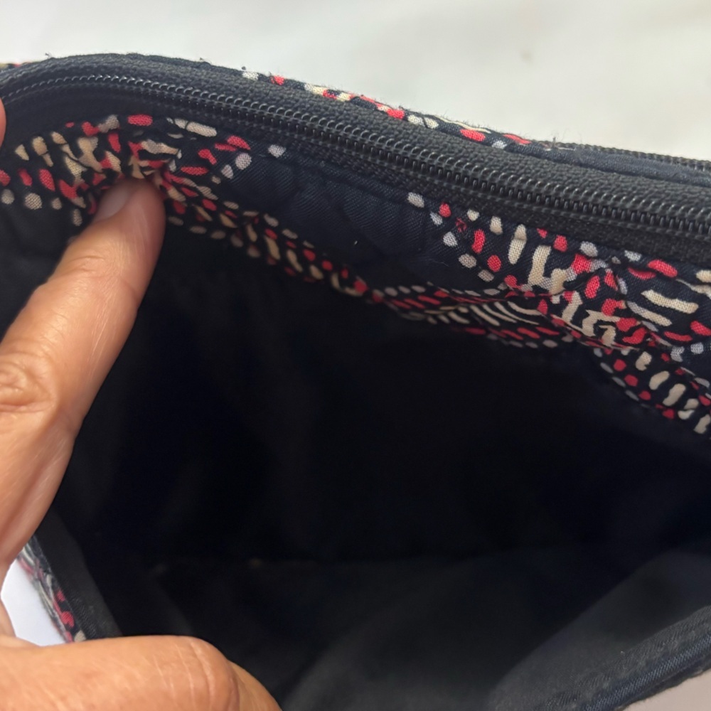 Vera Bradley Black and Red Plaid Crossbody Bag - Picture 3 of 5